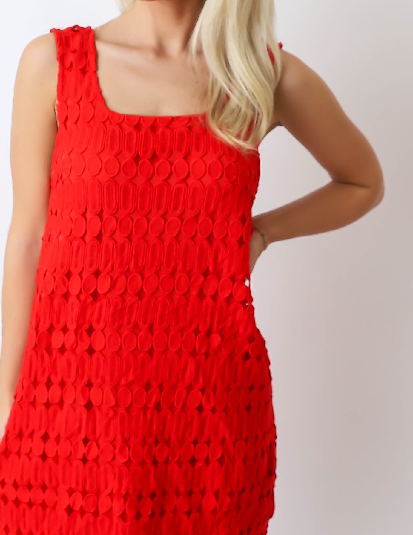 Red Hot Summer Dress