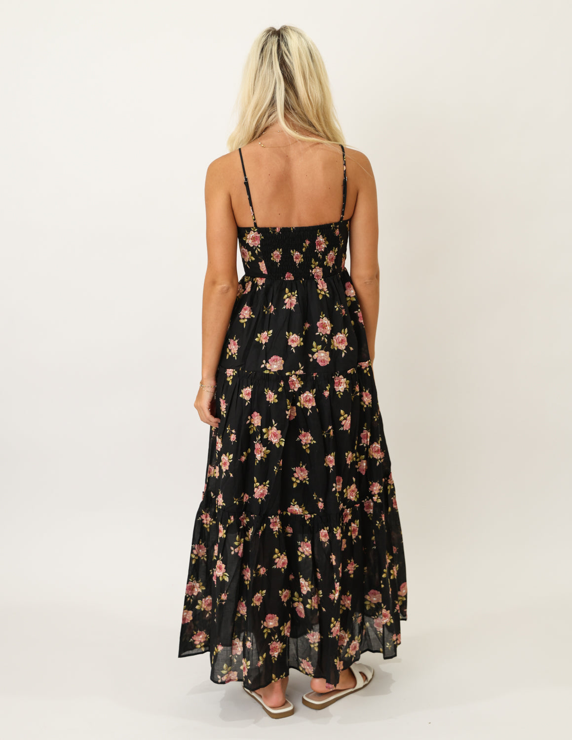 Midnight Rose Maxi Dress