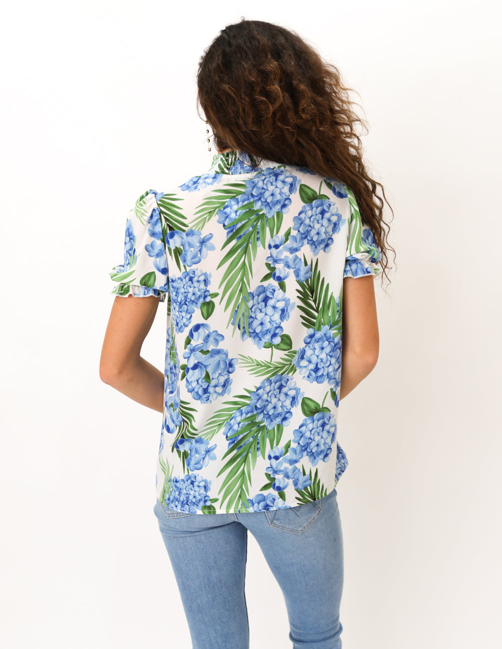 Blue Hydrangea Top