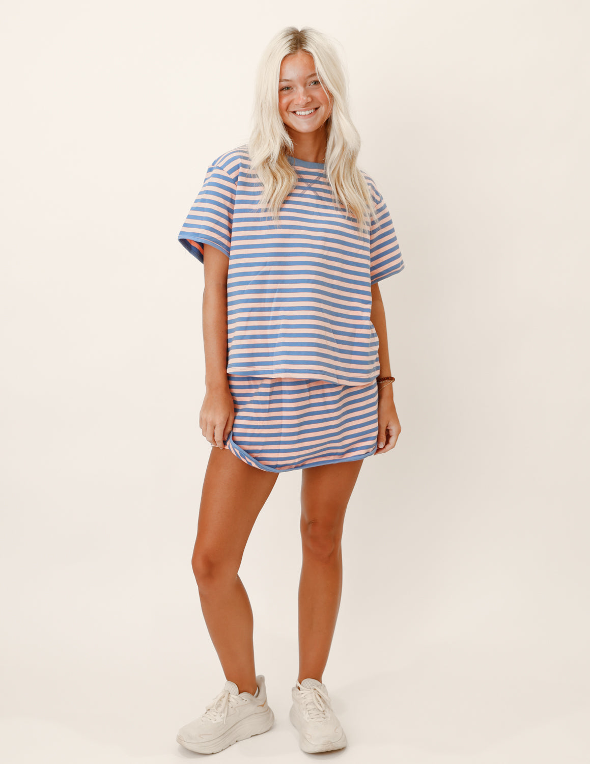 On Repeat Stripe Skort