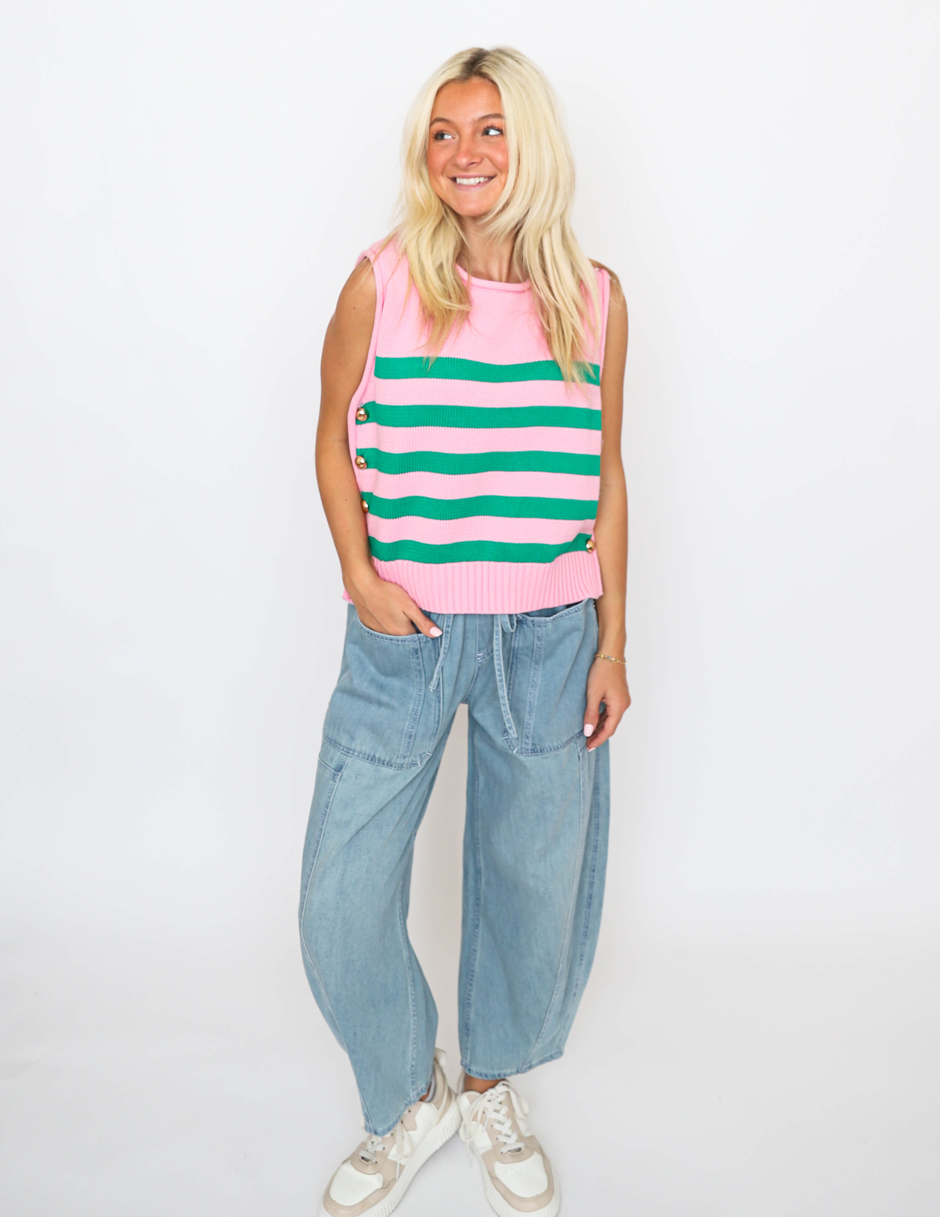 Take It Easy Barrel Pants