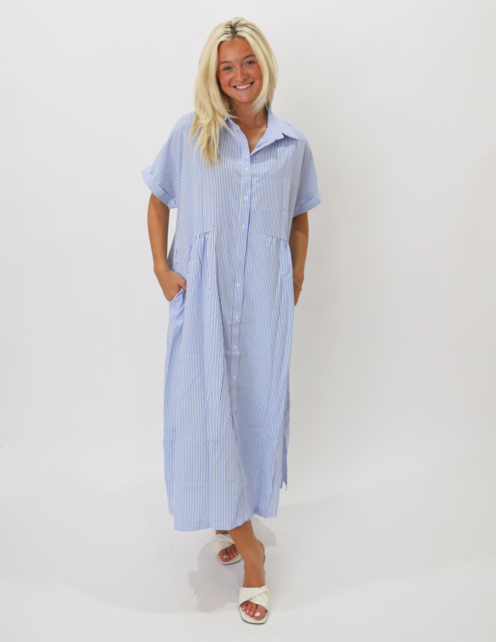 Seaside Stroll Maxi Dress