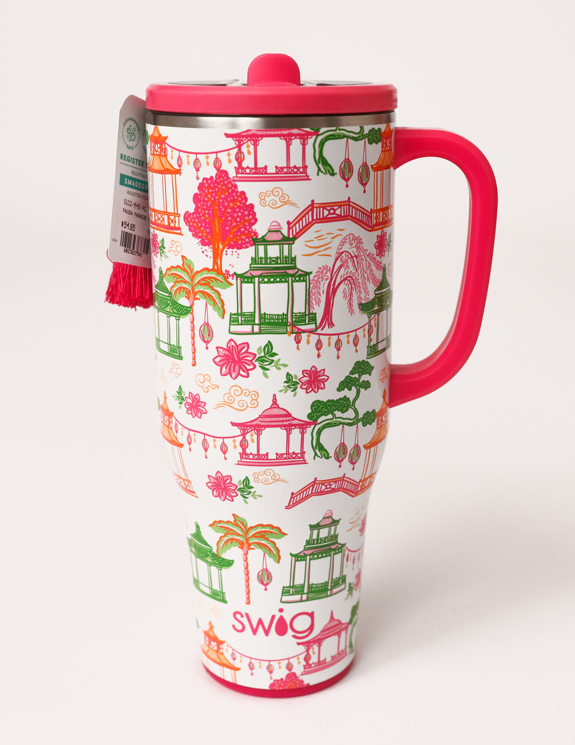 Swig Pagoda Paradise 40oz Mega Mug