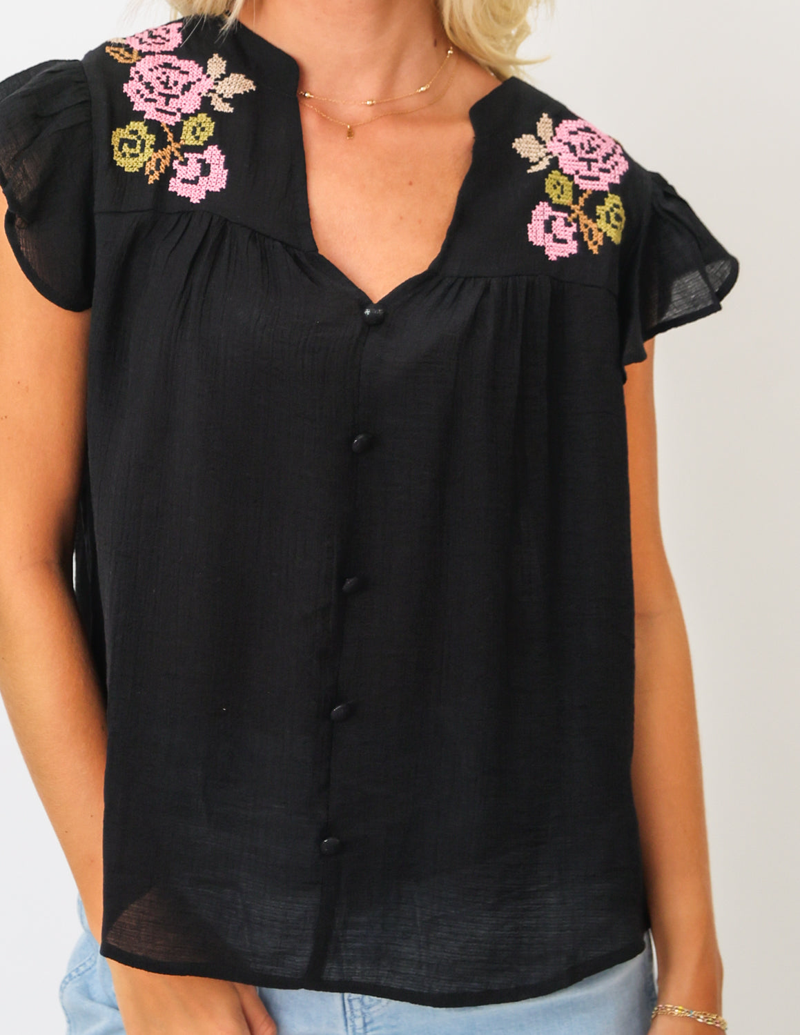 Rosie Ruffle Top