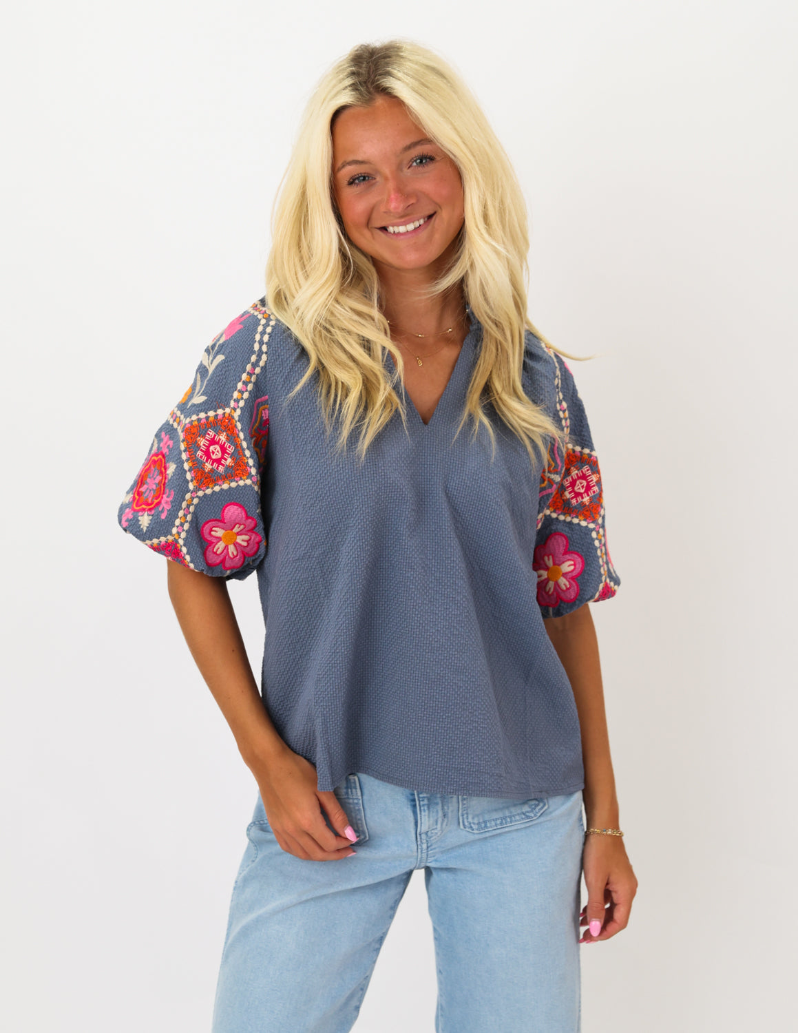 Statement Sleeve Top