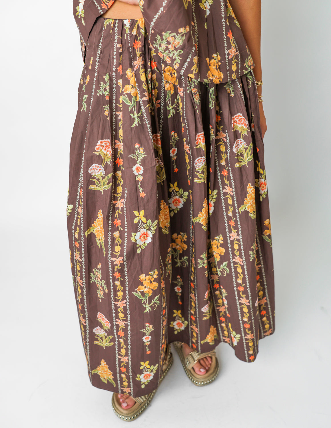 Garden After Dark Maxi Skirt