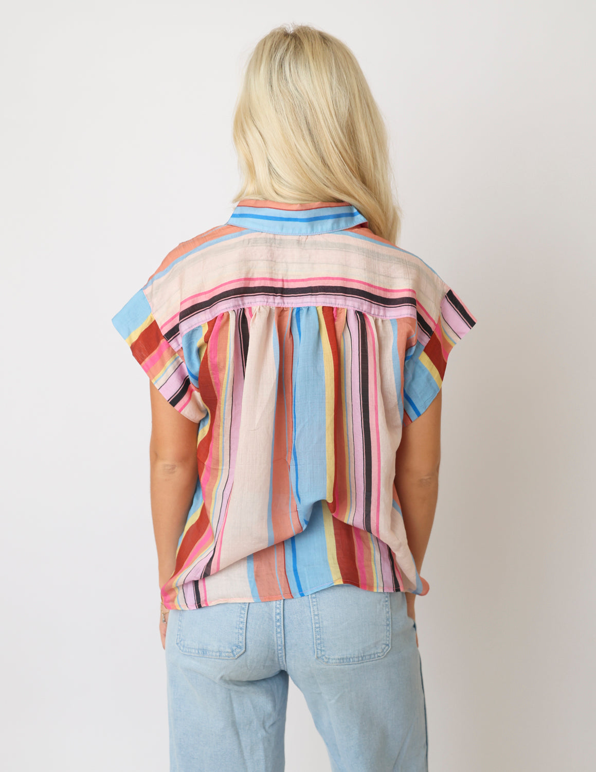 Color Me Happy Button-Up