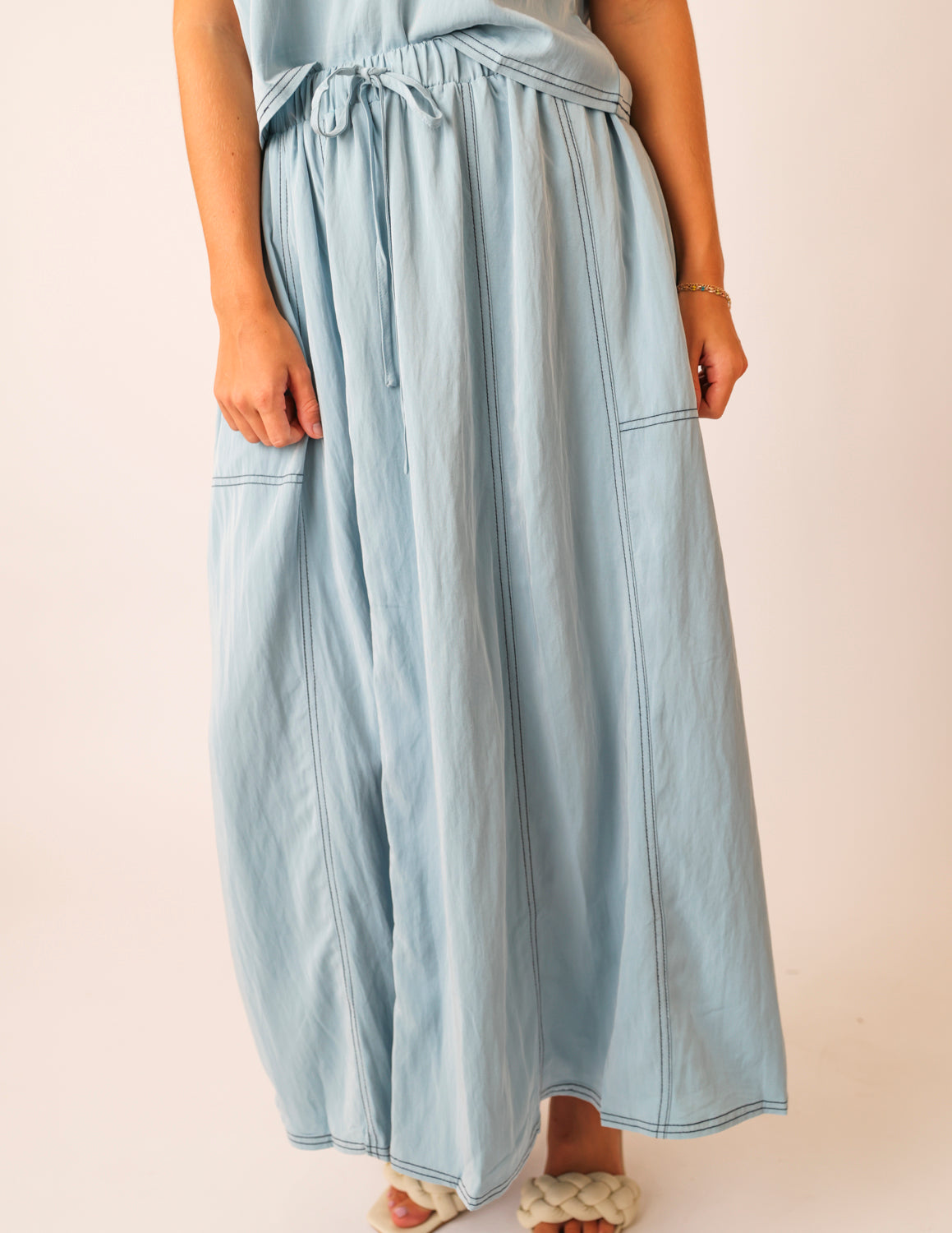 Stitched Together Maxi Skirt