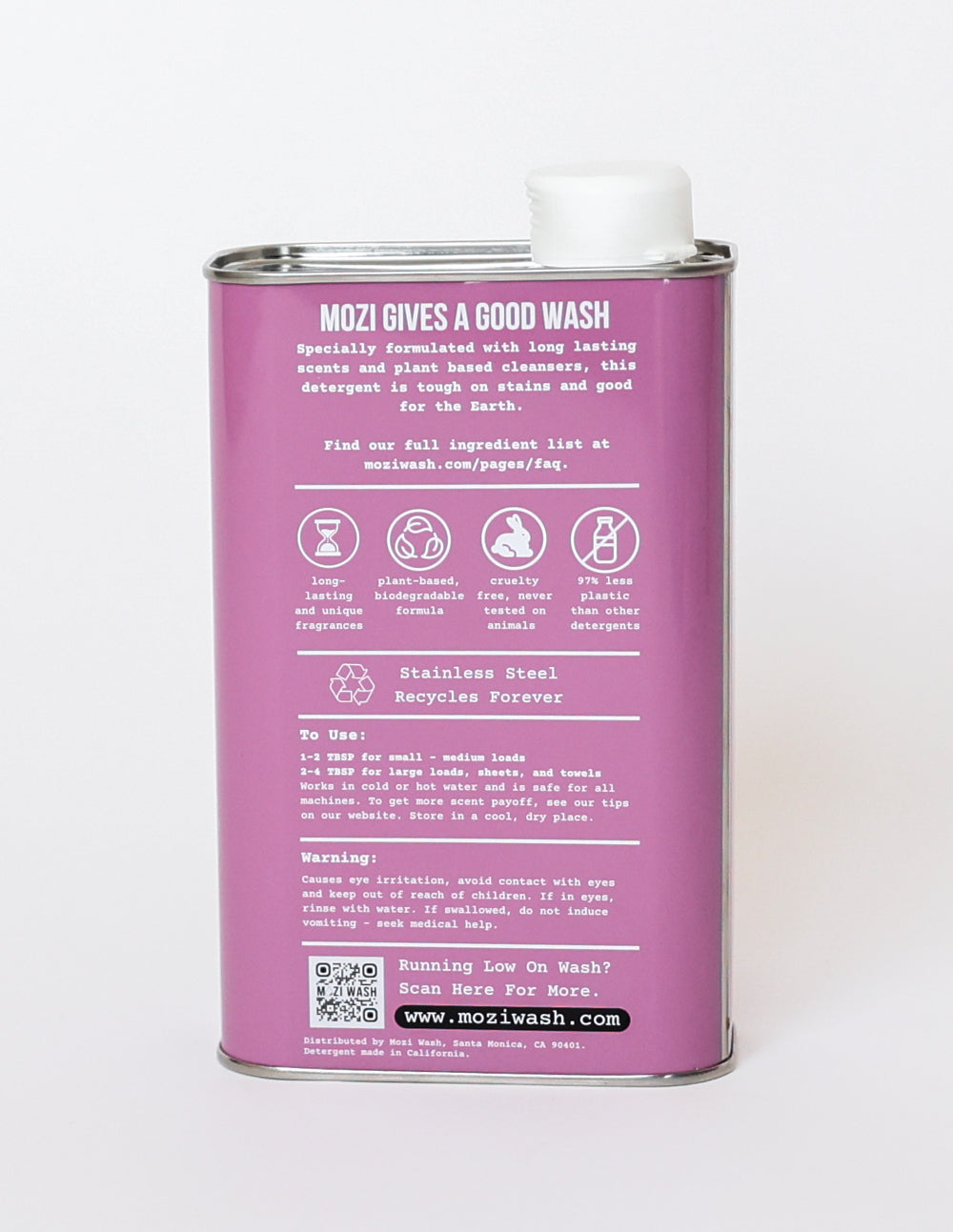 Mozi Wash Vanilla Moon Laundry Detergent
