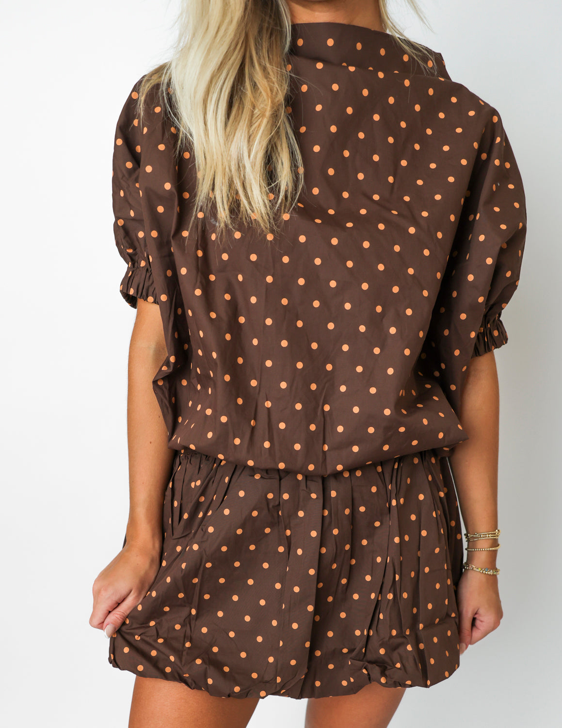 Dot to Dot Bubble Skort