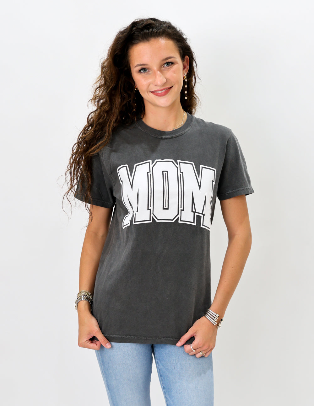 Mom Puff Outline Tee