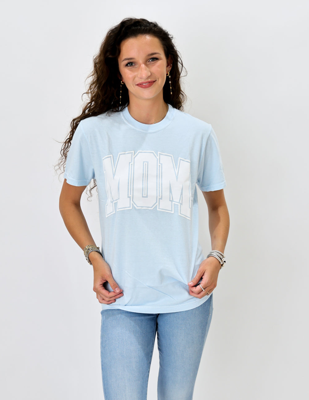 Mom Puff Outline Tee