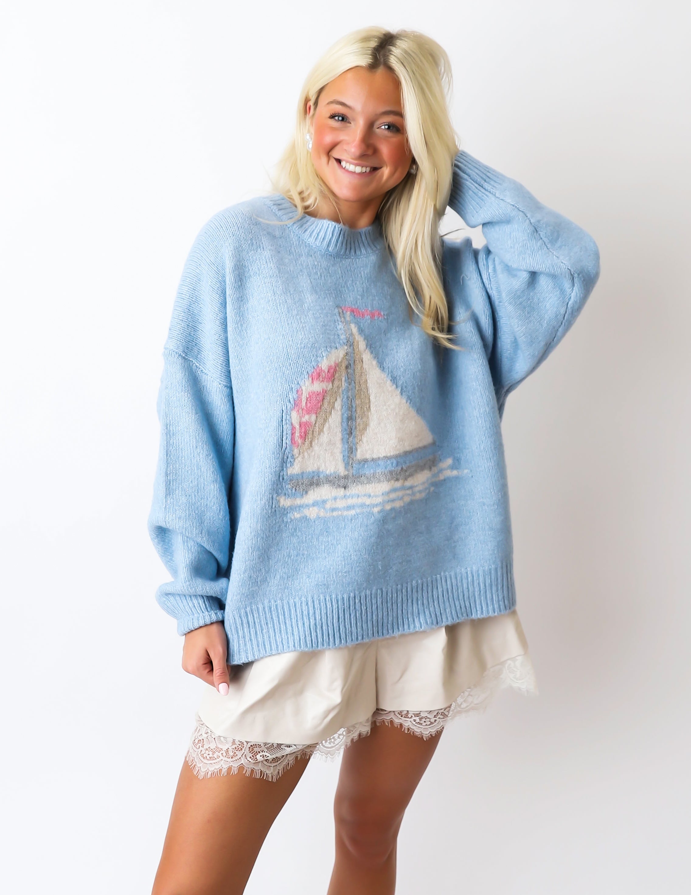 Sail Away Knit Sweater