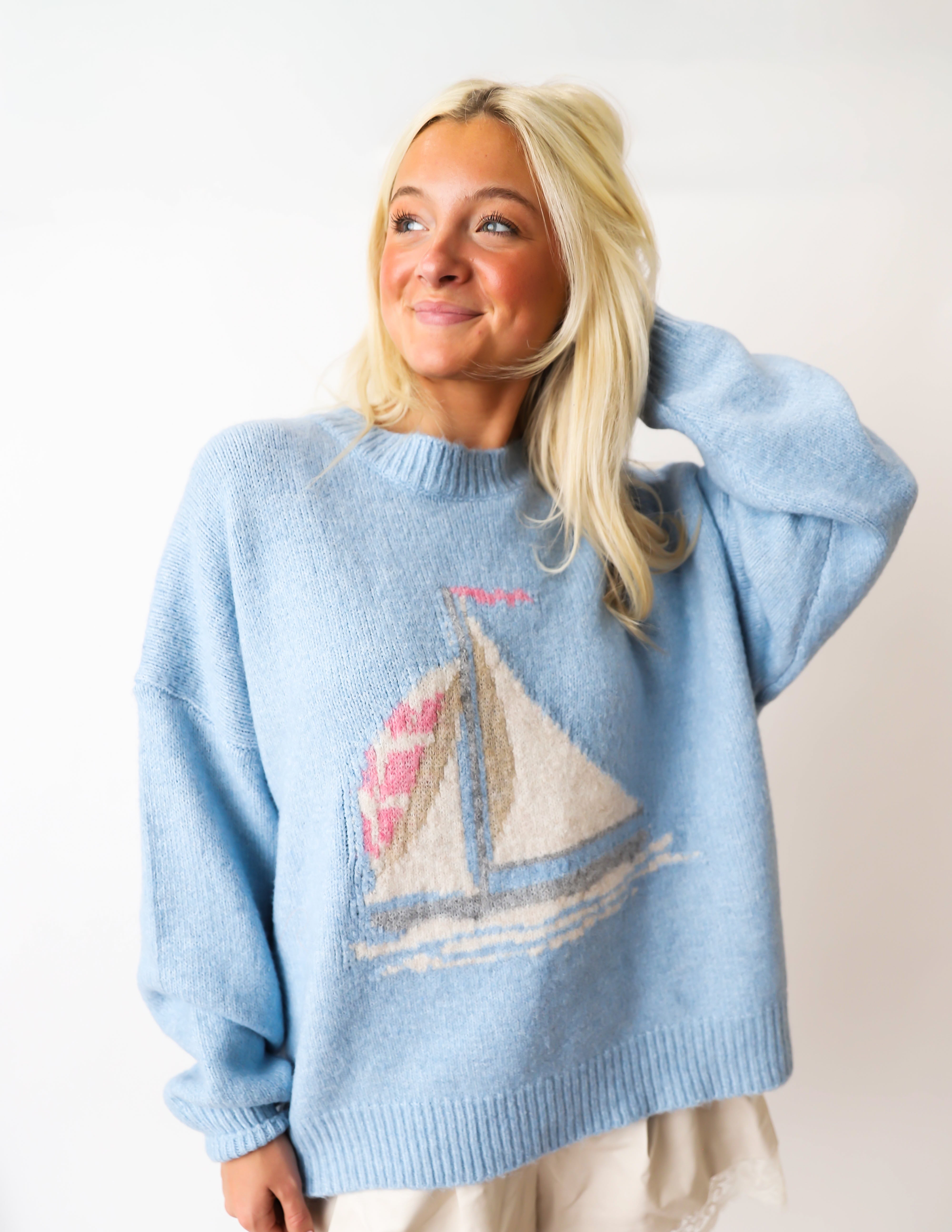 Sail Away Knit Sweater