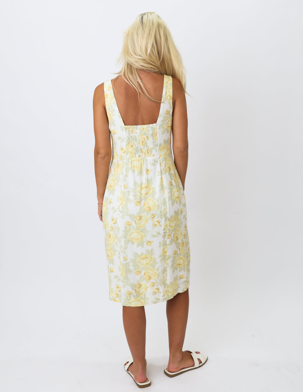 Buttercup Bloom Midi Dress