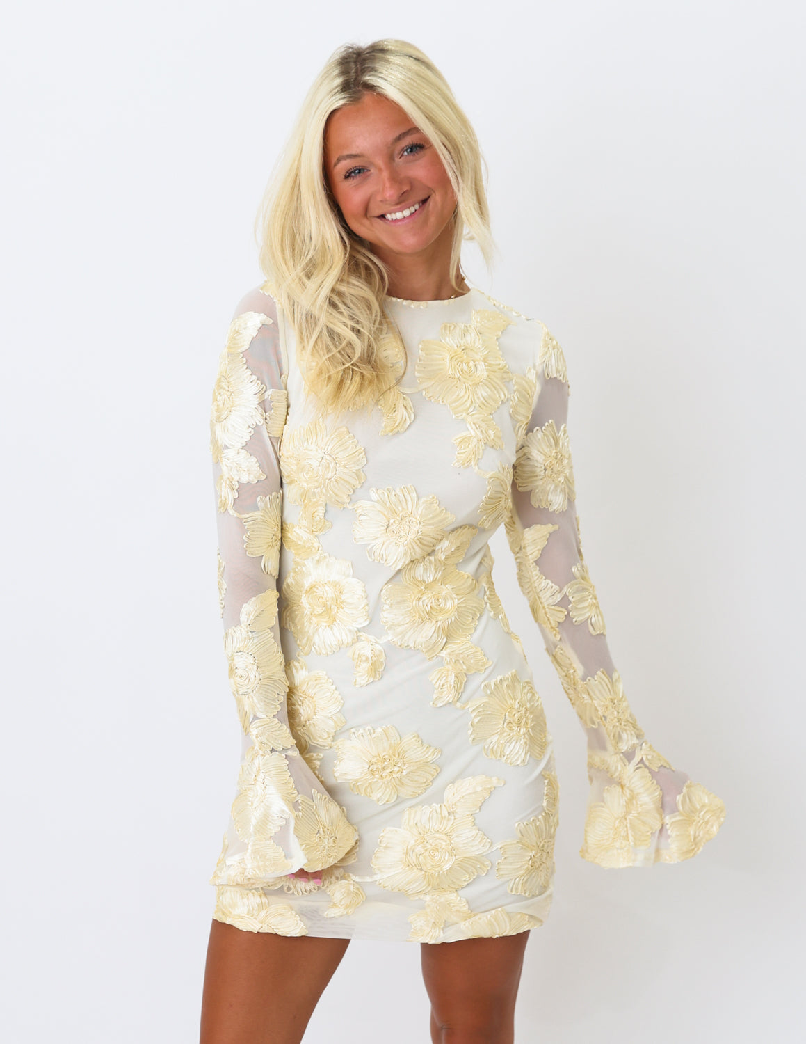 Golden Hour Mini Dress