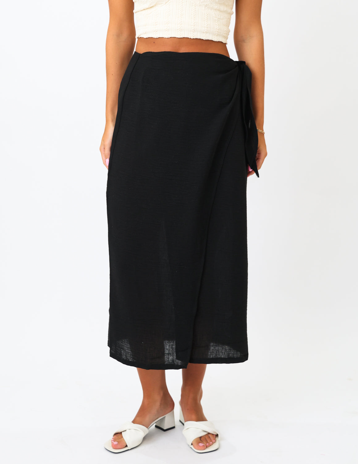 After Dark Wrap Skirt