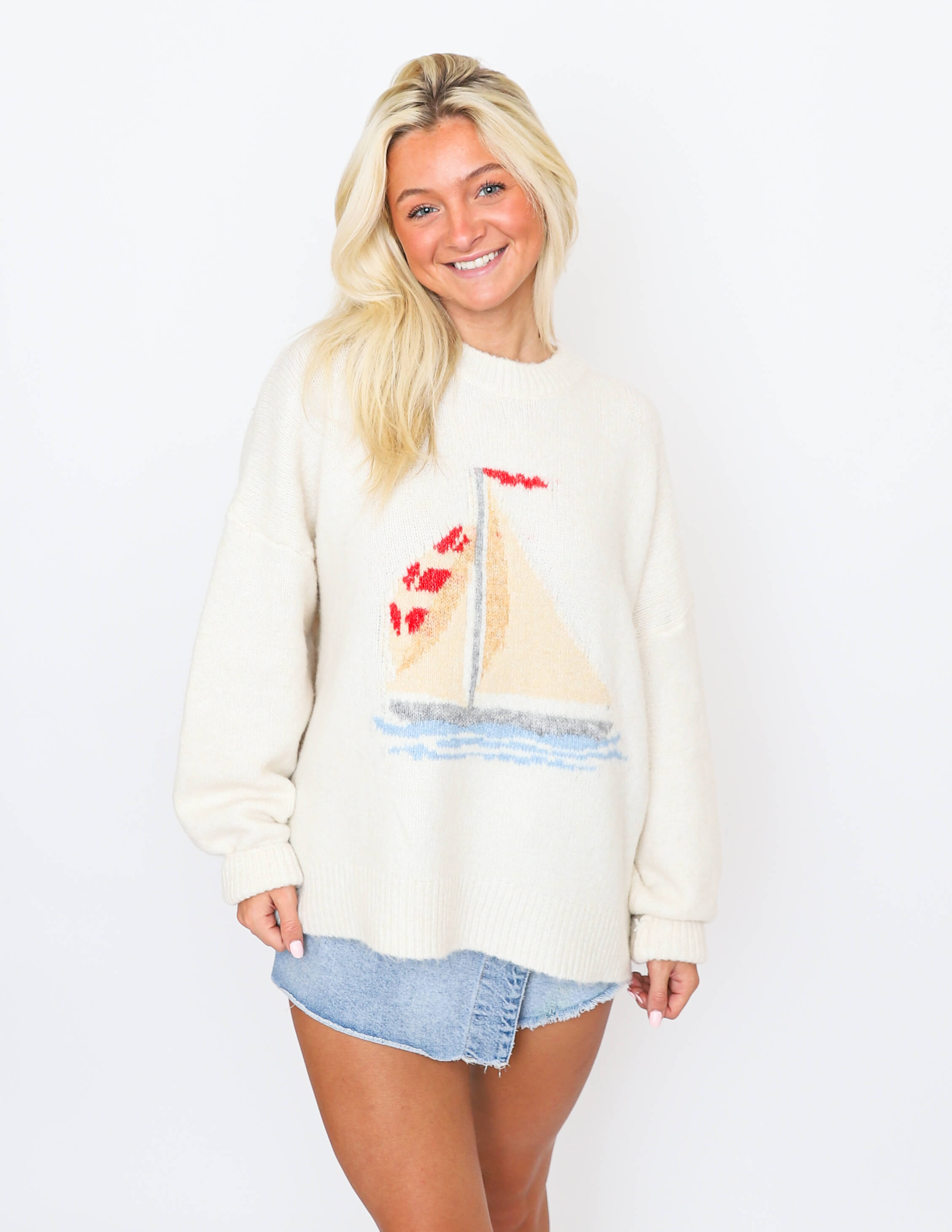 Sail Away Knit Sweater