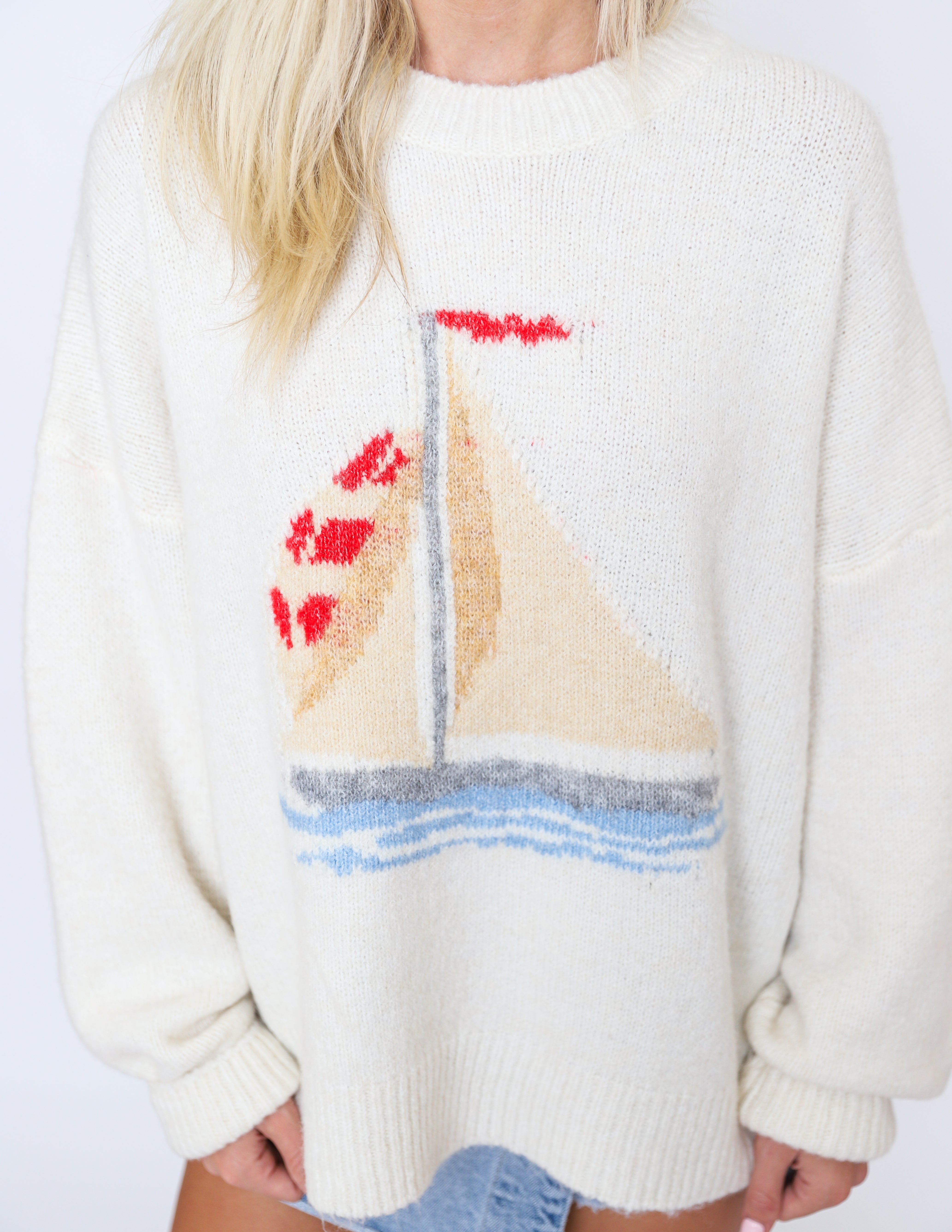 Sail Away Knit Sweater