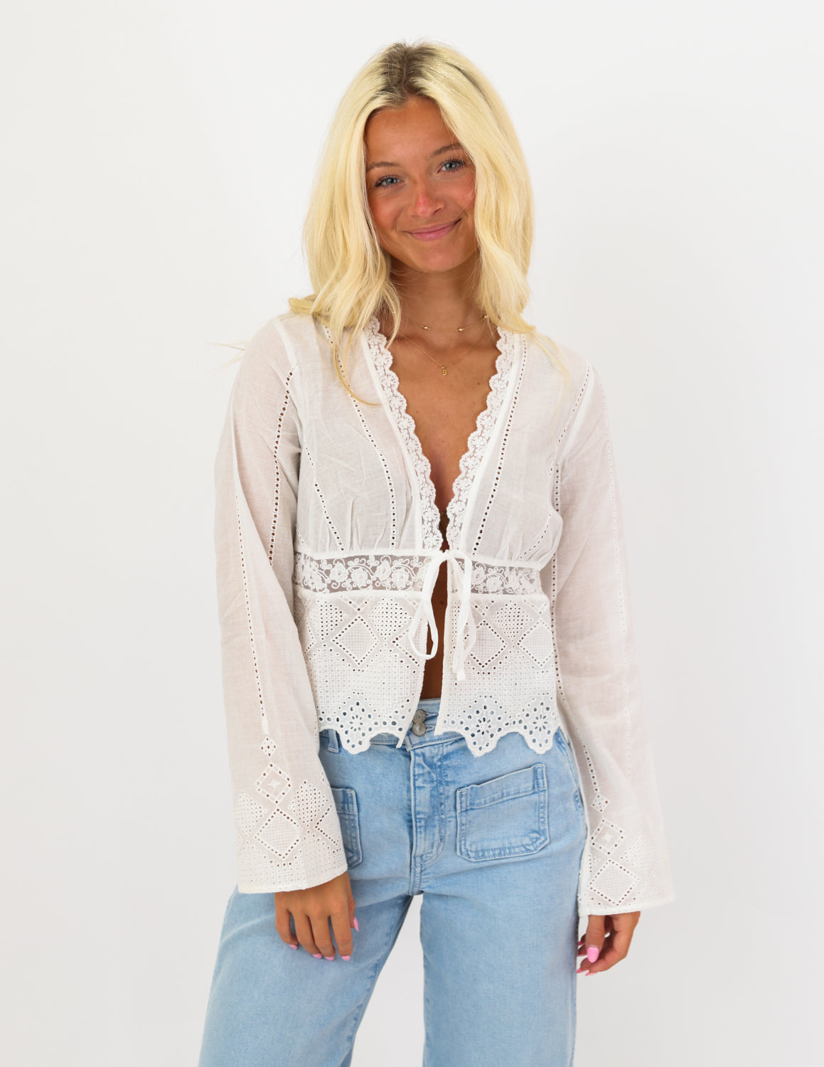 Romantic Edge Blouse