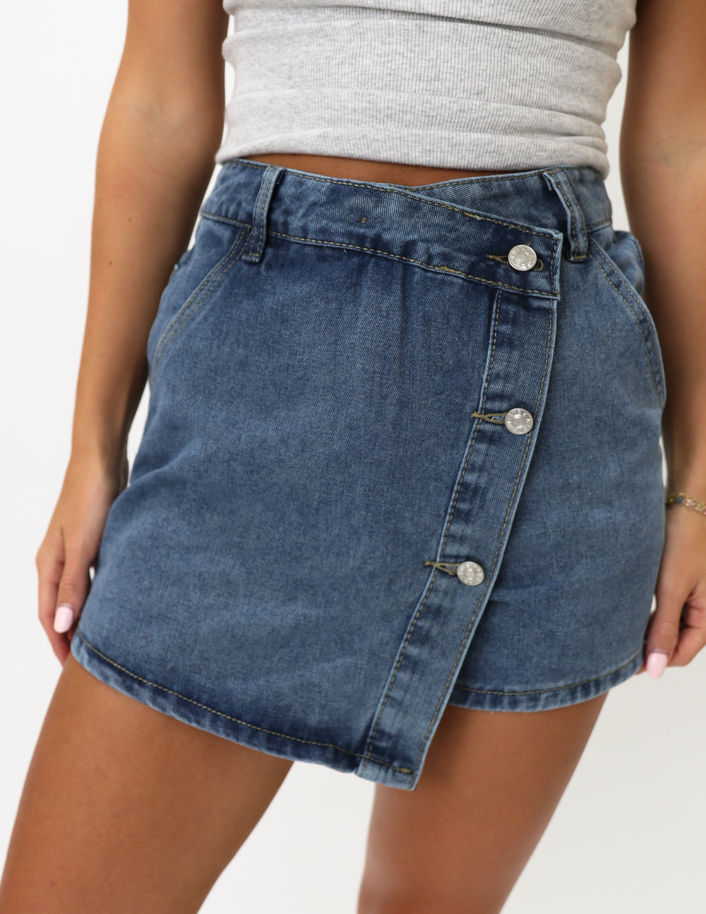 Crossroads Denim Skort
