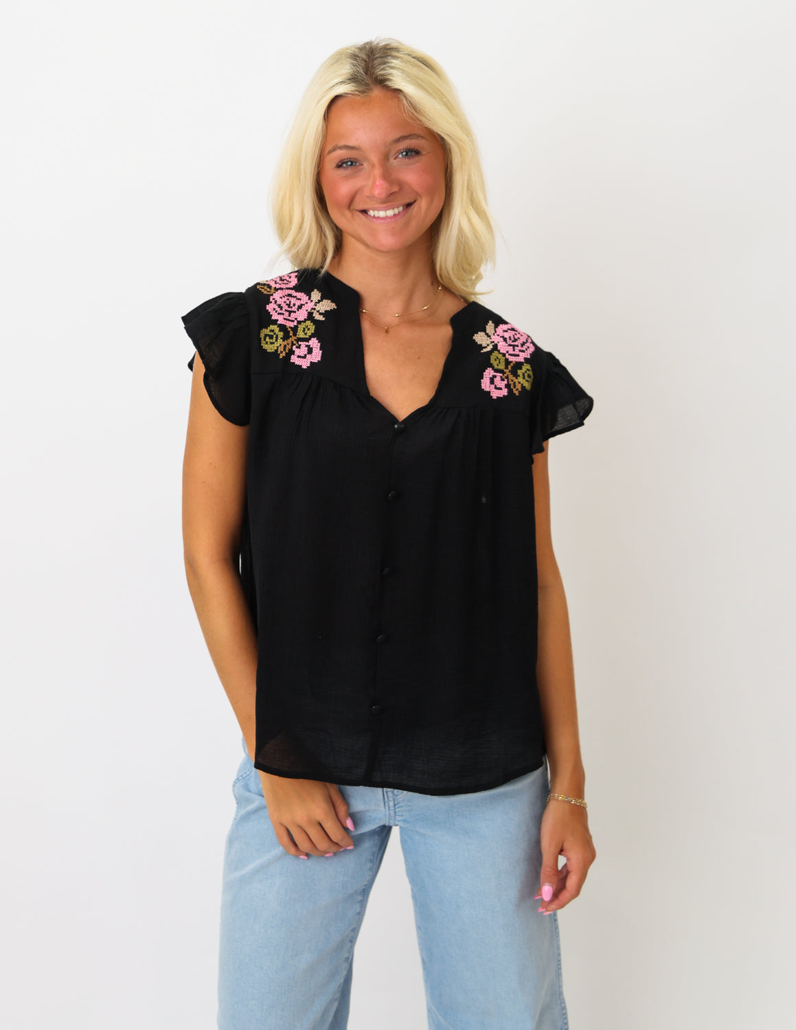 Rosie Ruffle Top