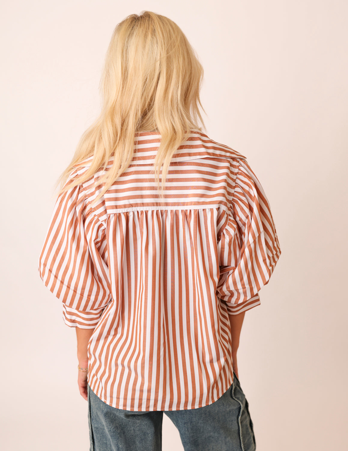 The Essential Puff Sleeve Button-Up