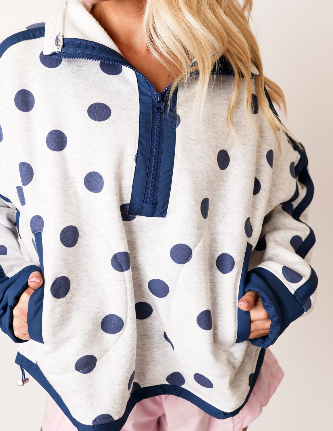 Spot On Half-Zip Pullover