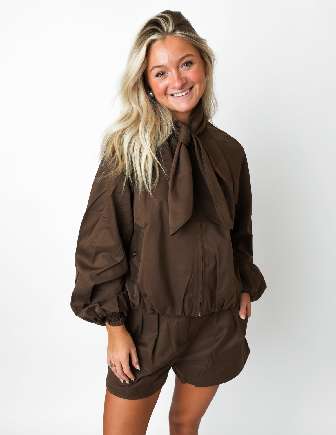 Tied Together Scarf Jacket